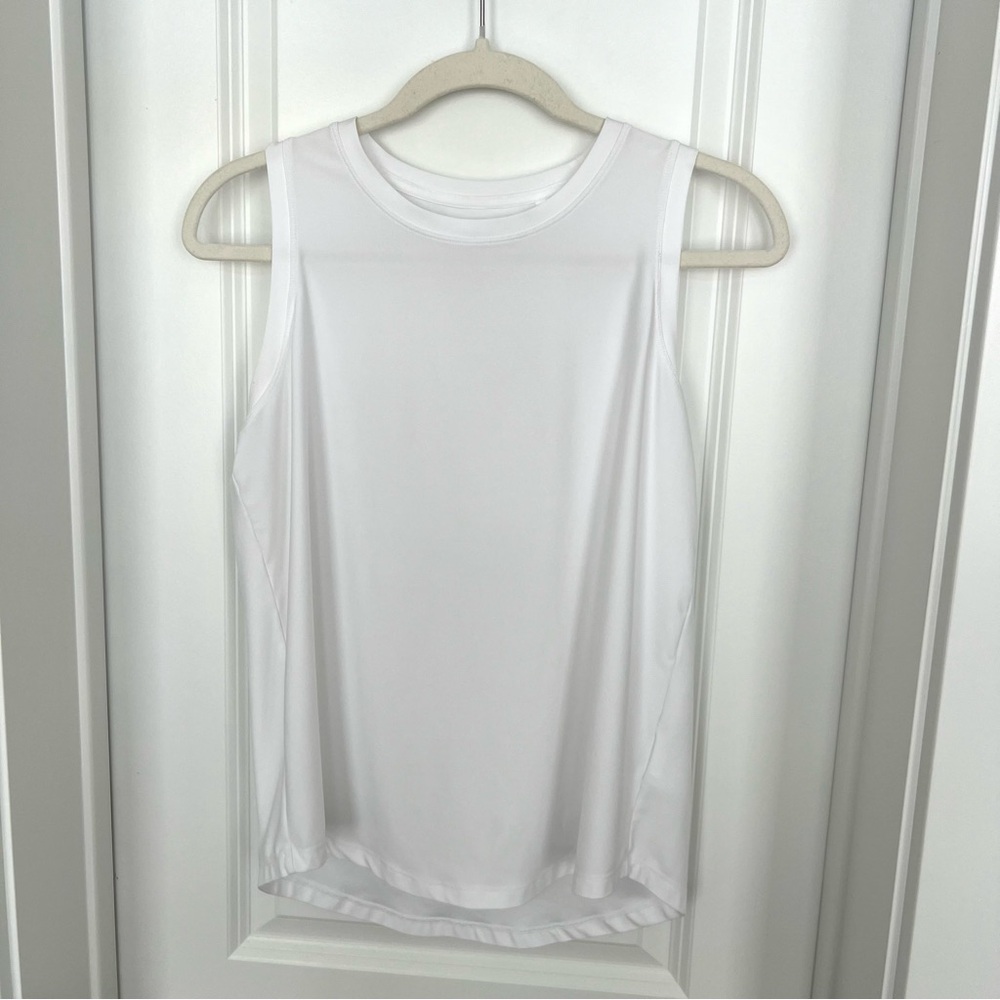 DSG White Muscle Tee for Women